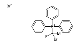 Phosphonium, (dibromofluoromethyl)triphenyl-, bromide 结构式