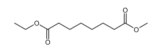 辛二酸1-乙基8-甲基酯 结构式
