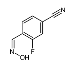 3-氟-4-(羟亚氨基甲基)苯甲腈 结构式