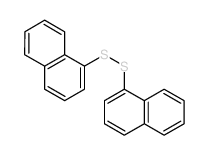 1,1'-二萘基二硫醚 结构式