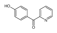 (4-羟苯基)(吡啶-2-基)甲酮 结构式