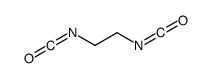 1,2-二异氰酸根合乙烷 结构式