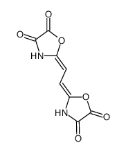 2,2'-亚乙基双-4,5-恶唑烷二酮 结构式