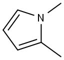 1H-pyrrole, 1,2-diMethyl- 结构式