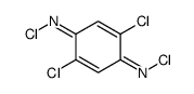 1,4-Cyclohexadienamine, N,1,4-trichloro-3-(chloroimino)- 结构式