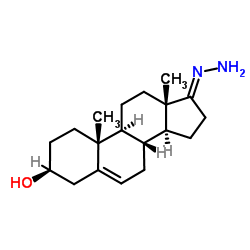 雄酮腙 结构式