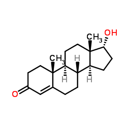 表睾酮 结构式