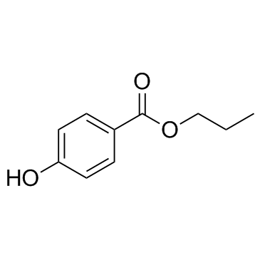 尼泊金丙酯 结构式