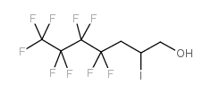 3-全氟丁基-2-丙醇 结构式