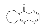 Azepino[2,1-b]pteridin-12(6H)-one, 7,8,9,10-tetrahydro- 结构式