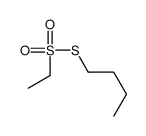 乙烷硫代磺酸 S-丁酯 结构式