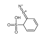 4-磺酸基苯重氮盐 结构式