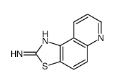 噻唑并[4,5-f]喹啉-2-胺 结构式