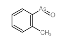 Arsineoxide, (2-methylphenyl)- 结构式