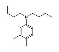 N,N-二丁基-3,4-二甲基苯胺 结构式