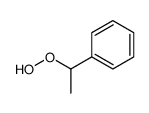 1-苯基乙基过氧化氢 结构式
