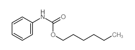 Carbamicacid, N-phenyl-, hexyl ester 结构式