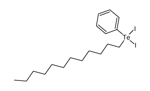 Tellurium, dodecyldiiodophenyl-, (T-4)- (9CI) 结构式
