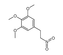 1,2,3-三甲氧基-5-(2-硝基乙基)苯 结构式