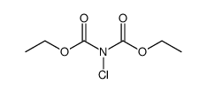 2-氯亚氨基二甲酸 1,3-二乙酯 结构式