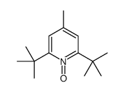 2,6-二叔丁基-4-甲基吡啶-1-氧化物 结构式