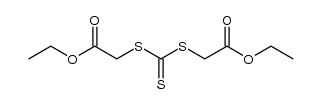 Acetic acid, 2,2'-[carbonothioylbis(thio)]bis-, 1,1'-diethyl ester 结构式