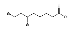6,8-二溴辛酸 结构式