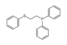 Phosphine, diphenyl[2-(phenylthio)ethyl]- 结构式