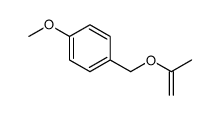 Benzene, 1-methoxy-4-[[(1-methylethenyl)oxy]methyl]- 结构式