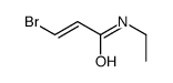 2-Propenamide, 3-bromo-N-ethyl-, (Z)- (9CI) 结构式