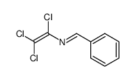 1,2,2-三氯-N-(苯亚甲基)乙烯胺 结构式