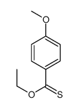 4-Methoxybenzenecarbothioic acid O-ethyl ester 结构式