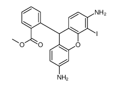 2'-碘二氢罗丹明123 结构式