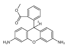 2-(3,6-二氨基-9H-占吨-9-基-9-d)苯甲酸甲酯 结构式