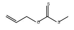 Carbonodithioic acid, S-methyl O-2-propenyl ester (9CI) 结构式