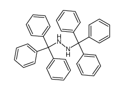 1,2-双(三苯甲基)肼 结构式
