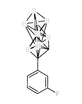 1-(3-氟苯基)-1,2-二碳代十二硼烷(12) 结构式