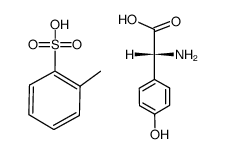 D-对羟基苯甘氨酸 对甲苯磺酸盐 结构式