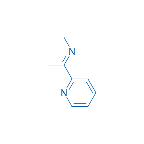 Methanamine, N-[1-(2-pyridinyl)ethylidene]- 结构式