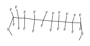 Decane, 1,1,2,2,3,3,4,4,5,5,6,6,7,7,8,8,9,9,10,10-eicosafluoro-1,10-bis(methylthio)- 结构式