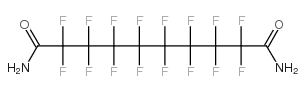 2,2,3,3,4,4,5,5,6,6,7,7,8,8,9,9-十六氟癸二酰胺 结构式
