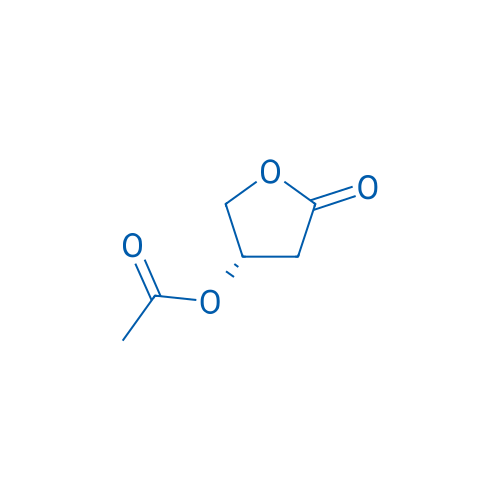(S)-3-乙酰氧基-γ-丁内酯 结构式