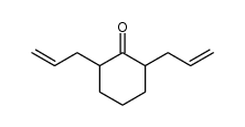 2,6-二烯丙基环己酮 结构式