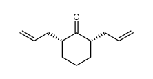 Cyclohexanone, 2,6-di-2-propenyl-, cis- (9CI) 结构式