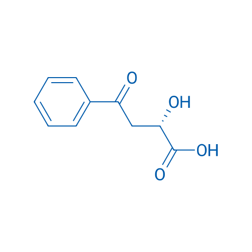 2-(S)-羟基-4-氧代-4-苯基丁酸 结构式