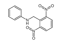 Benzenemethanamine, 2,6-dinitro-N-phenyl- 结构式