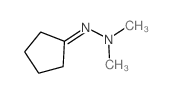 Cyclopentanone dimethyl hydrazone 结构式