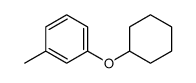 1-环己氧基-3-甲基苯 结构式