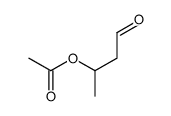 3-乙酰氧基丁醛 结构式