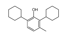 2,6-二环己基间甲酚 结构式